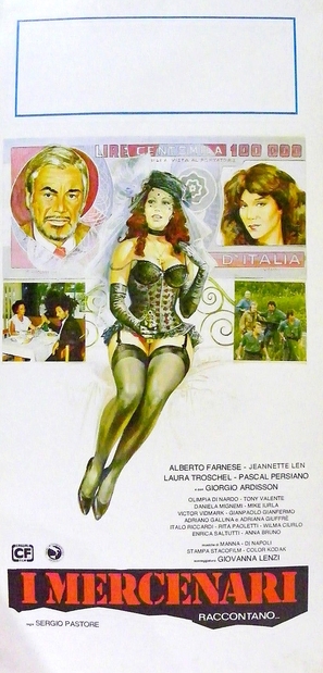 I mercenari raccontano - Italian Movie Poster (thumbnail)