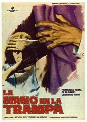 La mano en la trampa - Spanish Movie Poster (thumbnail)