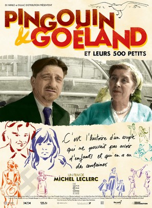 Pingouin et Go&euml;land et leurs 500 petits - French Movie Poster (thumbnail)