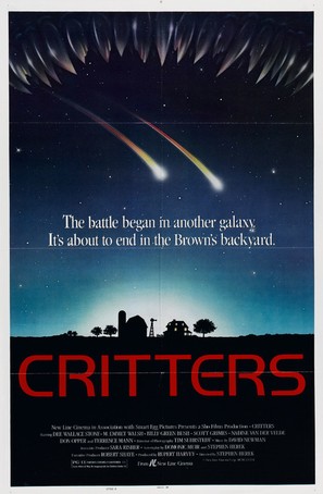 Critters - Theatrical movie poster (thumbnail)