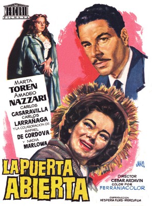 La puerta abierta - Spanish Movie Poster (thumbnail)