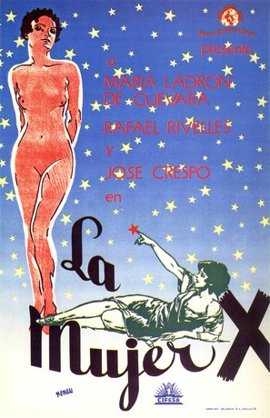 La mujer X - Spanish Movie Poster (thumbnail)