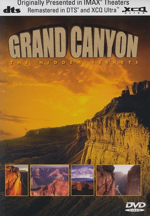 Grand Canyon: The Hidden Secrets - Dutch DVD movie cover (thumbnail)