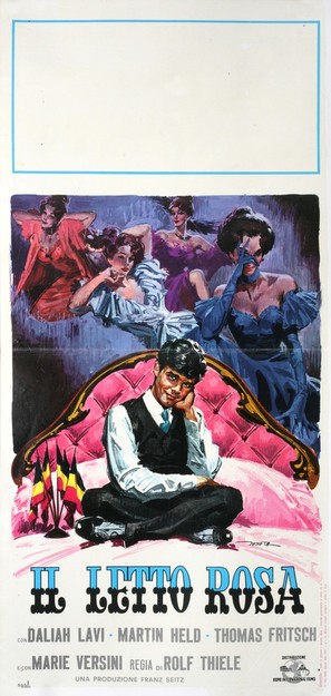 Das schwarz-wei&szlig;-rote Himmelbett - Italian Movie Poster (thumbnail)