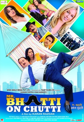 Mr Bhatti on Chutti - British Movie Poster (thumbnail)