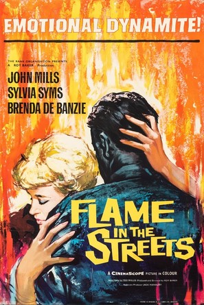 Flame in the Streets - British Movie Poster (thumbnail)