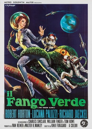 The Green Slime - Italian Movie Poster (thumbnail)