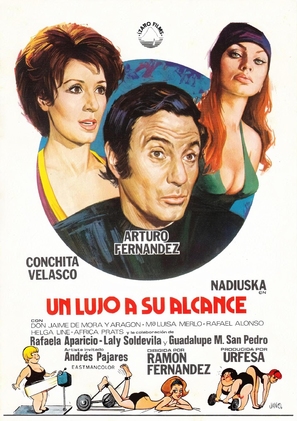 Un lujo a su alcance - Spanish Movie Poster (thumbnail)