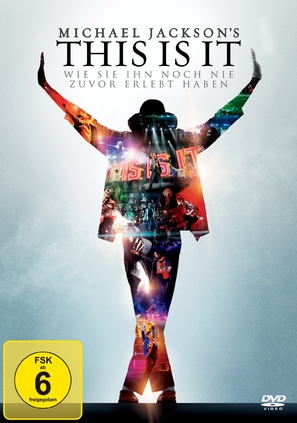 This Is It - German DVD movie cover (thumbnail)