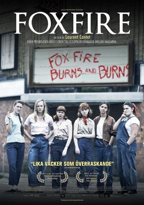 Foxfire - Swedish Movie Poster (thumbnail)