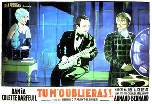 Tu m&#039;oublieras - French Movie Poster (thumbnail)