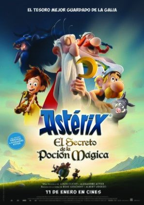 Ast&eacute;rix: Le secret de la potion magique - Spanish Movie Poster (thumbnail)