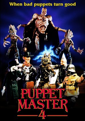 Puppet Master 4 - DVD movie cover (thumbnail)