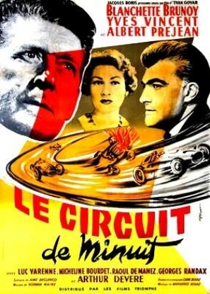 Le circuit de minuit - French Movie Poster (thumbnail)