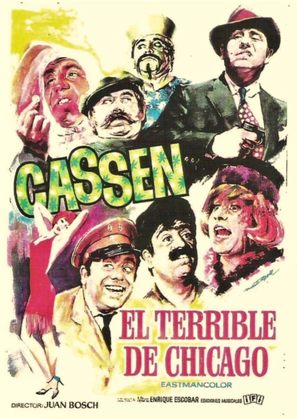 El terrible de Chicago - Spanish Movie Poster (thumbnail)
