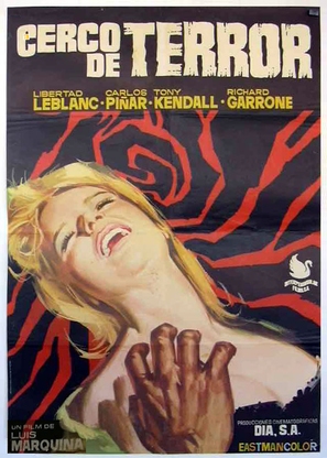 Cerco de terror - Spanish Movie Poster (thumbnail)