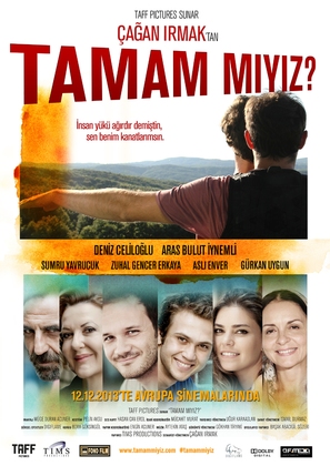 Tamam miyiz? - Turkish Movie Poster (thumbnail)
