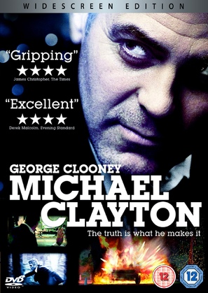 Michael Clayton - British DVD movie cover (thumbnail)