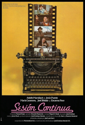 Sesi&oacute;n continua - Spanish Movie Poster (thumbnail)