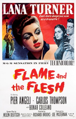 Flame and the Flesh - Movie Poster (thumbnail)