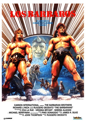 The Barbarians - Spanish Movie Poster (thumbnail)