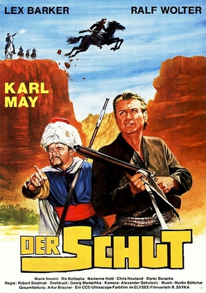 Schut, Der - German Movie Poster (thumbnail)
