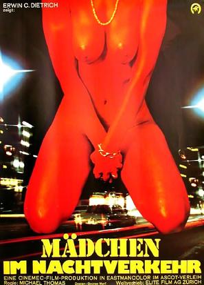 M&auml;dchen im Nachtverkehr - German Movie Poster (thumbnail)