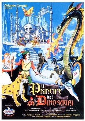 The Prince of the Dinosaurs - Italian Movie Poster (thumbnail)