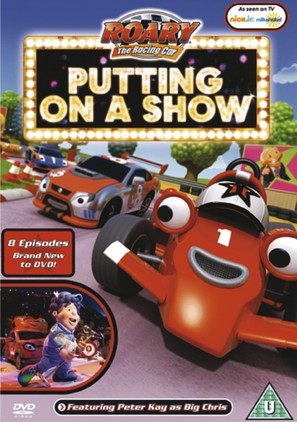 &quot;Roary the Racing Car&quot; - British DVD movie cover (thumbnail)