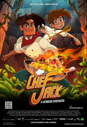 Chef Jack - O Cozinheiro Aventureiro - Brazilian Movie Poster (thumbnail)