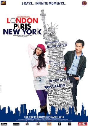 London Paris New York - Indian Movie Poster (thumbnail)