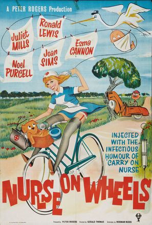 Nurse on Wheels - British Movie Poster (thumbnail)