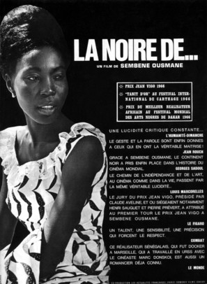 La noire de... - French Movie Poster (thumbnail)