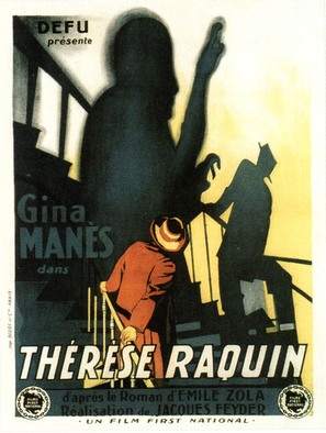 Th&eacute;r&egrave;se Raquin - French Movie Poster (thumbnail)