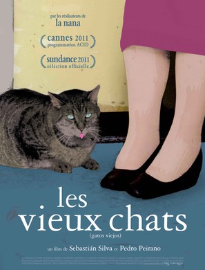 Old Cats - French Movie Poster (thumbnail)