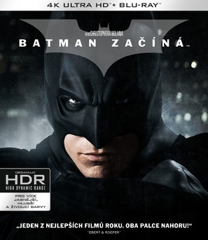 Batman Begins - Czech Blu-Ray movie cover (thumbnail)