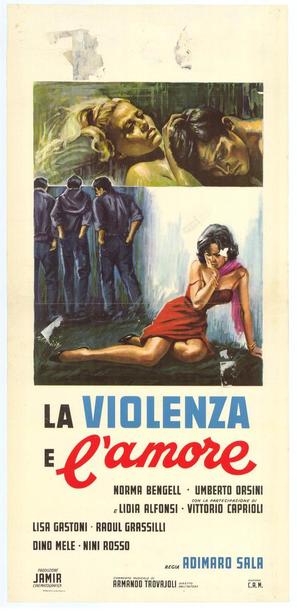 La violenza e l&#039;amore - Italian Movie Poster (thumbnail)