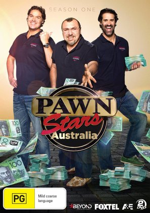 &quot;Pawn Stars Australia&quot; - Australian DVD movie cover (thumbnail)