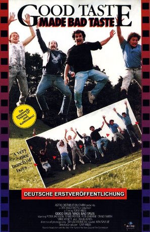 Good Taste Made Bad Taste - German VHS movie cover (thumbnail)