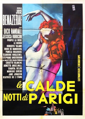 Paris erotika - Italian Movie Poster (thumbnail)