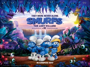 Smurfs: The Lost Village - British Movie Poster (thumbnail)