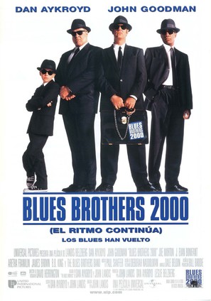 Blues Brothers 2000 - Spanish Movie Poster (thumbnail)