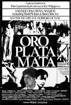 Oro, plata, mata - Philippine Movie Poster (thumbnail)