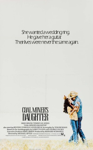 Coal Miner&#039;s Daughter - British Movie Poster (thumbnail)