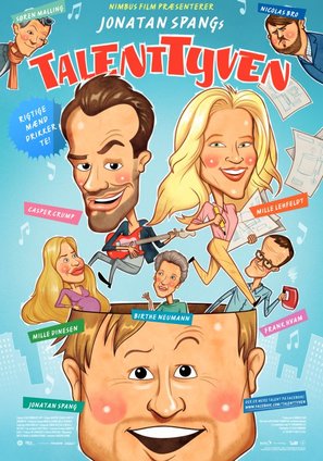 Talenttyven - Danish Movie Poster (thumbnail)