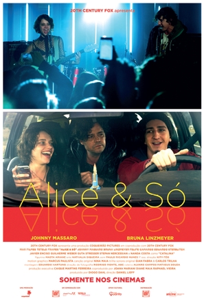 Alice e S&oacute; - Brazilian Movie Poster (thumbnail)