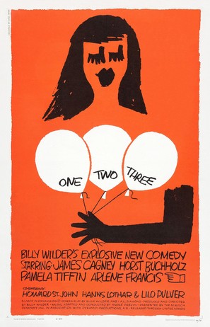 One, Two, Three - Theatrical movie poster (thumbnail)