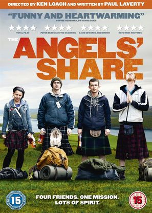 The Angels&#039; Share - British DVD movie cover (thumbnail)