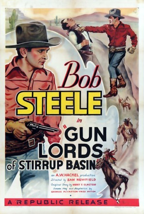 Gun Lords of Stirrup Basin - Movie Poster (thumbnail)