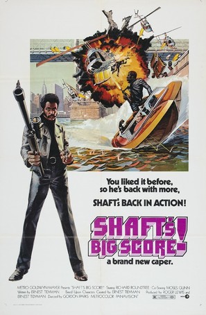 Shaft's Big Score! - Theatrical movie poster (thumbnail)